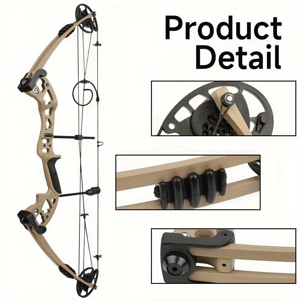 JUNXING Battleship PRO Compound Bow Hunting Bow 30-55 lbs
