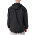 thumbnail image 2 of 5.11 Work Gear Cascadia Windbreaker Packable Hooded Jacket, Lightweight Polyester, Black, Medium, Style 48339, 2 of 4