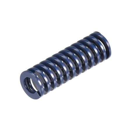 

Uxcell Die Spring 10mm OD 30mm Long Spiral Stamping Light Load Compression Die Springs Blue