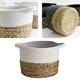 thumbnail image 5 of Cesta de Almacenamiento Tejida con Asas, Cesta de Piso de Ratten, Contenedores de Cesta Decorativos Boho para , Zapatos, Maquillaje, Ropa, Cestas , BLESIY Cestas Redondas Pequeñas Tejidas, 5 of 7