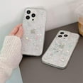 thumbnail image 4 of Phone Case for iPhone 14 Pro,Cute 3D Bear Glitter Bling Clear Design for iPhone 14 Pro Case Women Girl Shockproof Camera Protect-6.1'', 4 of 12
