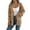 Khaki_001, variant on Cardigan for Women Winter Long Sleeve V Neck Crochet Kimonos Loose Open Front Hollow Out Cover Ups White_002 L