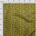 thumbnail image 2 of oneOone Cotton Poplin Fabric Leaves & Floral Block Decor Fabric Printed BTY 42 Inch Wide, 2 of 4