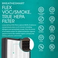 thumbnail image 3 of Alen Purificador de aire BreatheSmart Flex HEPA con filtro de COV y humo, 1400 Sq. Pies - Perfecto para dormitorios - Captura alérgenos, polvo y moho + COV y humo, 3 of 5