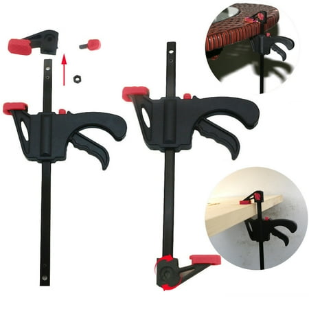 

Vice Grips for Workbenches Small Clamps for Modeling Workbench Wooden Vise Bungee Clamps for Quilting Frame Vice Grips C Clamps 4 Inch Wood Working Bar F Clamp Grip Release DIY Hand