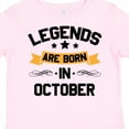 thumbnail image 4 of Inktastic Legends Are Born in October Boys or Girls Toddler T-Shirt, 4 of 5