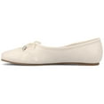 thumbnail image 2 of Journee Womens Callee Ballet Bow Slip On Dress Flats, Widths Available, 2 of 9