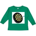 thumbnail image 3 of Inktastic Dart Board Boys or Girls Long Sleeve Toddler T-Shirt, 3 of 5