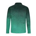 thumbnail image 2 of Big & Tall M-6XL Golf Tees Shirts for Men Plus Size Long Sleeve Tshirts Shirt Pullover Zipper Collared Gradient Printed Athletic Tops, 2 of 5