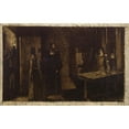 thumbnail image 2 of Henri Martin 14x11 Black Ornate Wood Framed Double Matted Museum Art Print Titled: Le Crucifix (1887), 2 of 5