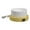 Yellow, variant on Heated Pet Bowl for All with Automatic Warming Keeps Water Warm and Spills Proof Durable Outdoor Dish for Cold Weather Ceramic and TPR Construction