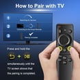 thumbnail image 4 of BN59-01432A / TM2360E Rechargeable Voice Remote for Samsung Smart TVs (2021–2025) Solar Charging & Voice Search. Works with OLED, Neo QLED, Frame, 4K/8K, 4 of 9