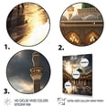 thumbnail image 3 of Designart "Prophets Mosque Islam painting" Religion & Spirituality Canvas Print, 3 of 5