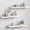 White, variant on 24 Inch Floating Shelves for Wall Decor, White Wall Book Shelves for Bedroom, Large Long Deep Hanging Shelves for Bathroom Office Laundry Living Room Kitchen Closet Storage - Set of 3