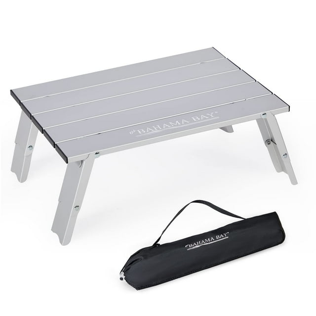 Mesa de playa Old Bahama Bay ultraligera de aluminio plegable