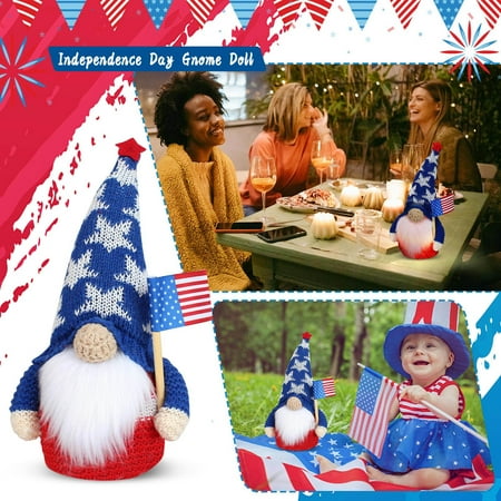 

Glowing Independence Day Pendant Doll Independence Day Decoration