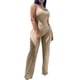 thumbnail image 1 of Gibobby pantalones de yoga Mono sin mangas con tirantes de para mujer(Caqui， L), 1 of 5