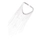 thumbnail image 1 of Collar de cadena jinwen Moda Joyas para el cuerpo Plata, 1 of 8