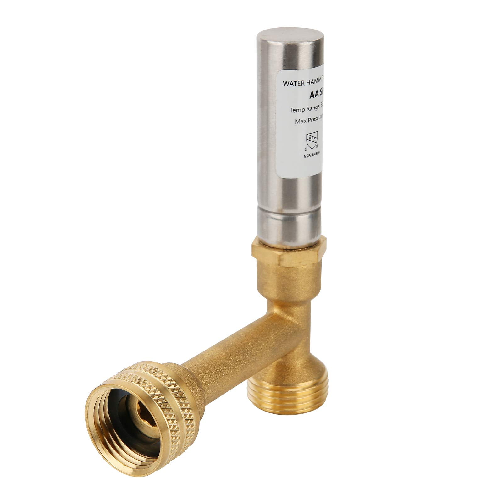 Water Hammer Arrestor 3/4"GHT Thread, Water Hammer Arrestor Washing