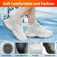 thumbnail image 4 of Heated Sneakers for Men and Women,Electric Foot Warmer,Winter Snow Boots,3 Adjustable Temperature,Unisex Heating Sports Shoes for Outdoor Work Hiking Skiing for Men, 4 of 7