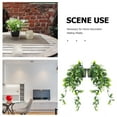 thumbnail image 3 of PAMINGONO Artificial Plants Hanging Basket Soft PVC Wall Decor 2Pcs, 3 of 6
