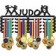 thumbnail image 1 of Soporte metálico para medallas deportivas, colgador para medallas, estante para premios, organizador de cintas, montaje en pared, decoración de pared, 1 of 9