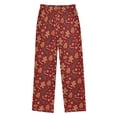 thumbnail image 2 of Wobogo Gingerbread Cooky Long Pajama Pants Bottoms Soft Sleepwear with Pockets, 2 of 9