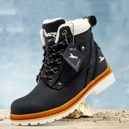 

GEDER-S2 Girls Snow Boots Winter Outdoor Hiking Climbing Boots Waterproof Anti-slip Shoes Warm Fur Lining For Cold Weather (Little Kid/Big Kid)