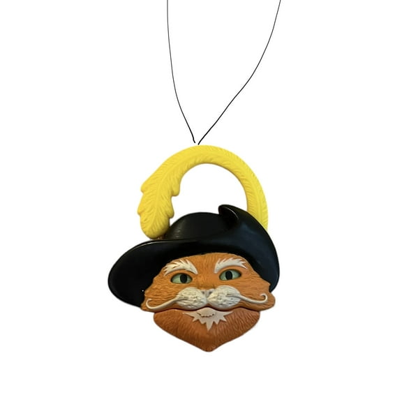 Puss in Boots of Shrek 2” Holiday Christmas Tree Ornament Figure Figurine Dangler Rare New