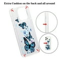 thumbnail image 3 of Butterfly Pattern Case for iPhone 16 Pro Max, Clear Phone Case Cute Pattern for Women Girls Case, Non-Yellowing Shockproof Scratch Resistant Slim Cover for iPhone 16 Pro Max, Butterfly-C, 3 of 11