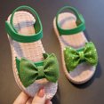 thumbnail image 2 of MZXELPRJD Toddler Girl Sandals Girls Size 13 Sandals Youth Running Shoes Boys Girls Jazz Shoes Size 4 Presents for 5 Year Old Girls Infant Boy Shoes Green 6-7 Years, 2 of 6