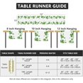 thumbnail image 4 of St. Patrick''s Day Table Runner, St. Patrick''s Day Decorations Shamrock Seasonal Spring Holiday Table Decorations for St. Patrick''s Day Party Dining Table Decor (13'''' x 71''''), 4 of 6