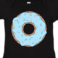 thumbnail image 4 of Inktastic Blue Donut, Donut With Colorful Sprinkles, Frosting Boys or Girls Baby Bodysuit, 4 of 5