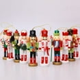 thumbnail image 5 of Suite 5 Pack 8 66 Inch Traditional Wooden Ornaments Festive Christmas Tree, 5 of 5