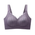 thumbnail image 2 of Women's Wireless Push Up Bra Soft Support Lifting Lingerie, Side Smoothing Gathering Underwear, Volumizing Padded Vest, Comfort No Wire Daily Top, 2 of 6
