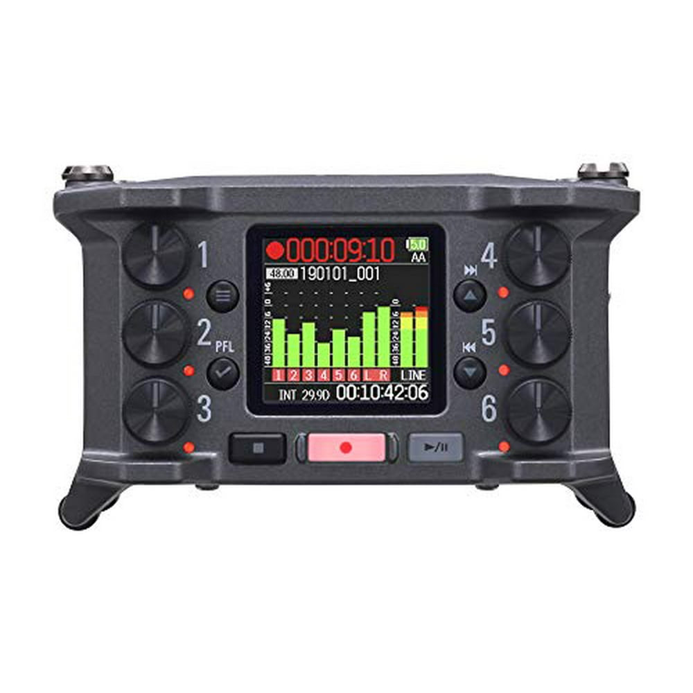 Zoom F6 Field Recorder/Mixer, Professional Field Recording, Audio for