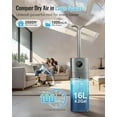 thumbnail image 3 of Humidifier Large Room, 4.2Gal/16L for Home 2000 sq ft, Top Fill Cool Mist for Bedroom, Gray, 3 of 8