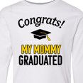 thumbnail image 4 of Inktastic Congrats My Mommy Graduated with Cap Long Sleeve Youth T-Shirt, 4 of 5