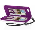 thumbnail image 3 of iPhone 6 Plus 6s Plus Wallet Case Card Holder Storage Wrist Strap with Mirror, 3 of 5