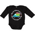thumbnail image 3 of Inktastic 1st Valentines Day Boys Heart Truck Boys Long Sleeve Baby Bodysuit, 3 of 5