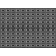 thumbnail image 1 of Ahgly Company Machine Washable Indoor Rectangle Transitional Gray Area Rugs, 5' x 8', 1 of 7