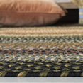 thumbnail image 3 of Safavieh Braided 2'6" X 5' Hand Woven Polypropylene Rug in Blue, 3 of 4