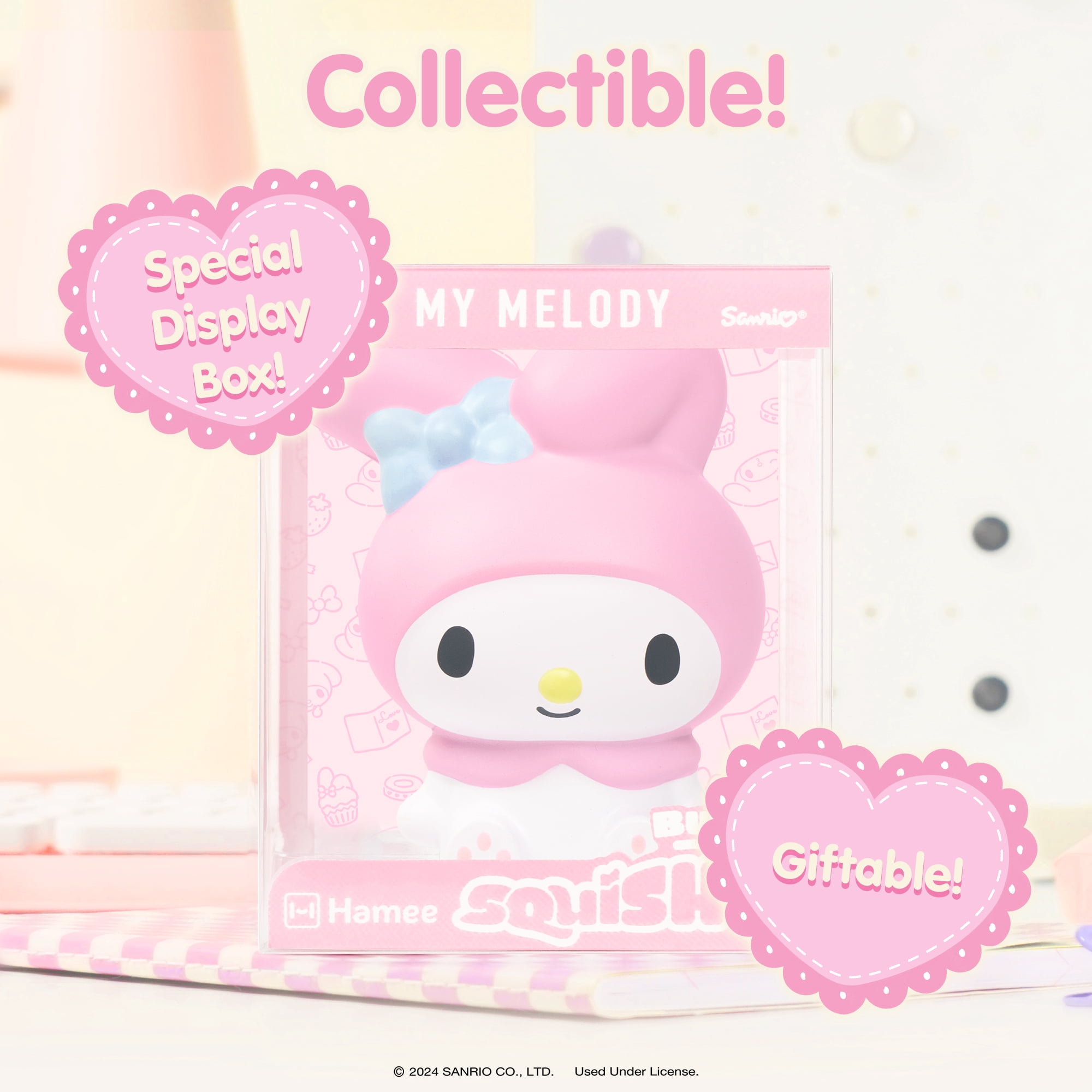 Hamee Sanrio SquiSHU Buddy - My Melody Squishy Toy