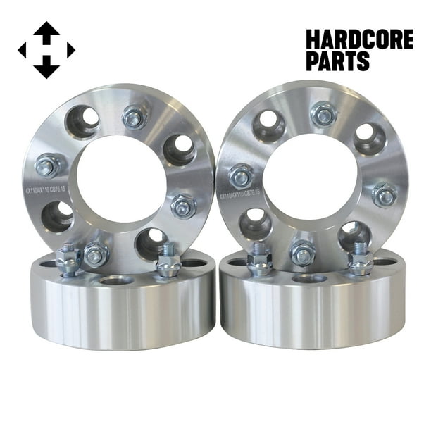 4 QTY ATV Wheel Spacers 2" 4x110 bolt patterns Compatible with Honda