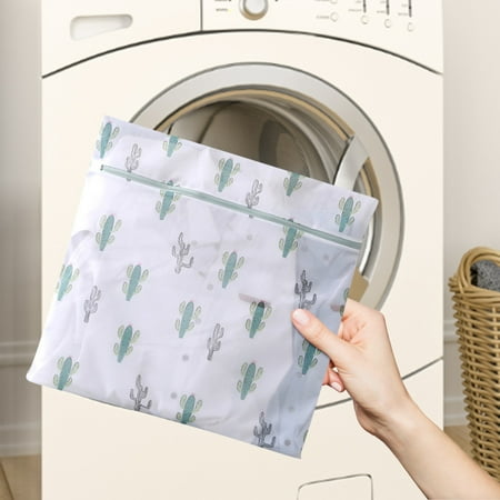 

MRULIC Durable Fine Mesh Laundry Bags For Delicates With Premium Zipper Travel Storage Organize Bag Clothing Washing Bags For Washing Machine Laundry Blouse Bra Hosiery Stocking Unde