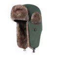 thumbnail image 1 of El sombrero Lei Feng de tela impermeable para exteriores proporciona un sombrero Lei Feng, un sombrero de protección auditiva para hombres, un sombrero de protección auditiva cálido para, 1 of 4