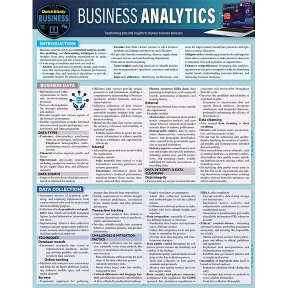 Business Analytics