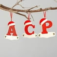 thumbnail image 3 of Christmas Tree Decoration Pendant Personalized Christmas 26 Letter Ornaments Christmas Decorations for Home Christmas Ornaments Outdoor Christmas Tree Christmas Socks for Kids, 3 of 10