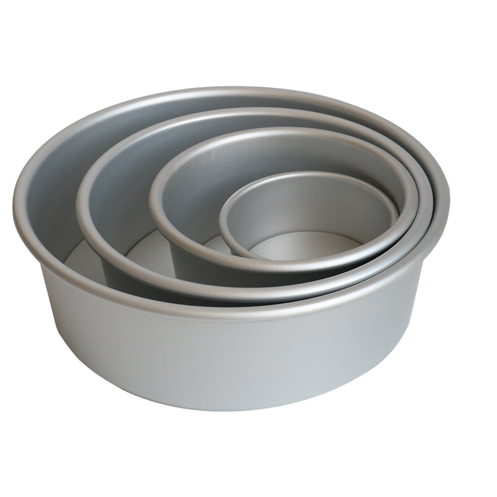 Aluminium Alloy Round Baking Tin Pan Christmas Cakes Pastry metal cake