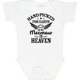 thumbnail image 3 of Inktastic Handpicked for Earth by My Meemaw in Heaven with Angel Wings Boys or Girls Baby Bodysuit, 3 of 5
